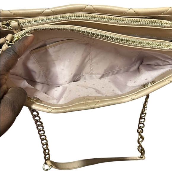 Kate Spade Quilted Tan Shoulder Bag - Picture 8 of 13
